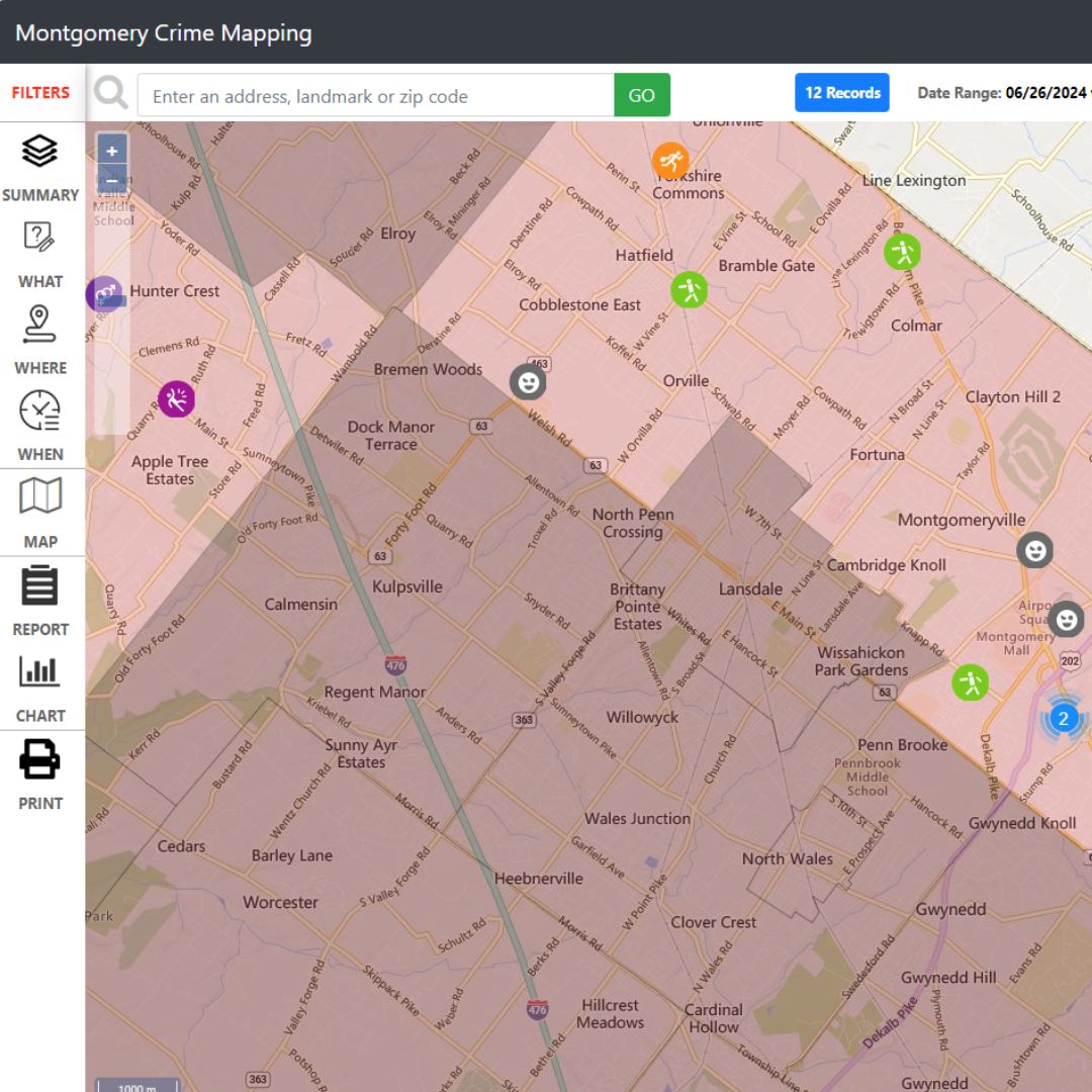 Montgomery County Crime Mapping Portal